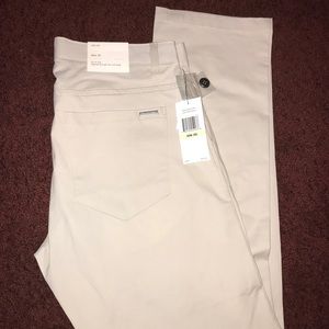 Calvin Klein stone color kaki pant.